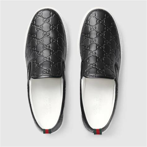 black gucci slip on sneakers|Gucci sneakers men cheap.